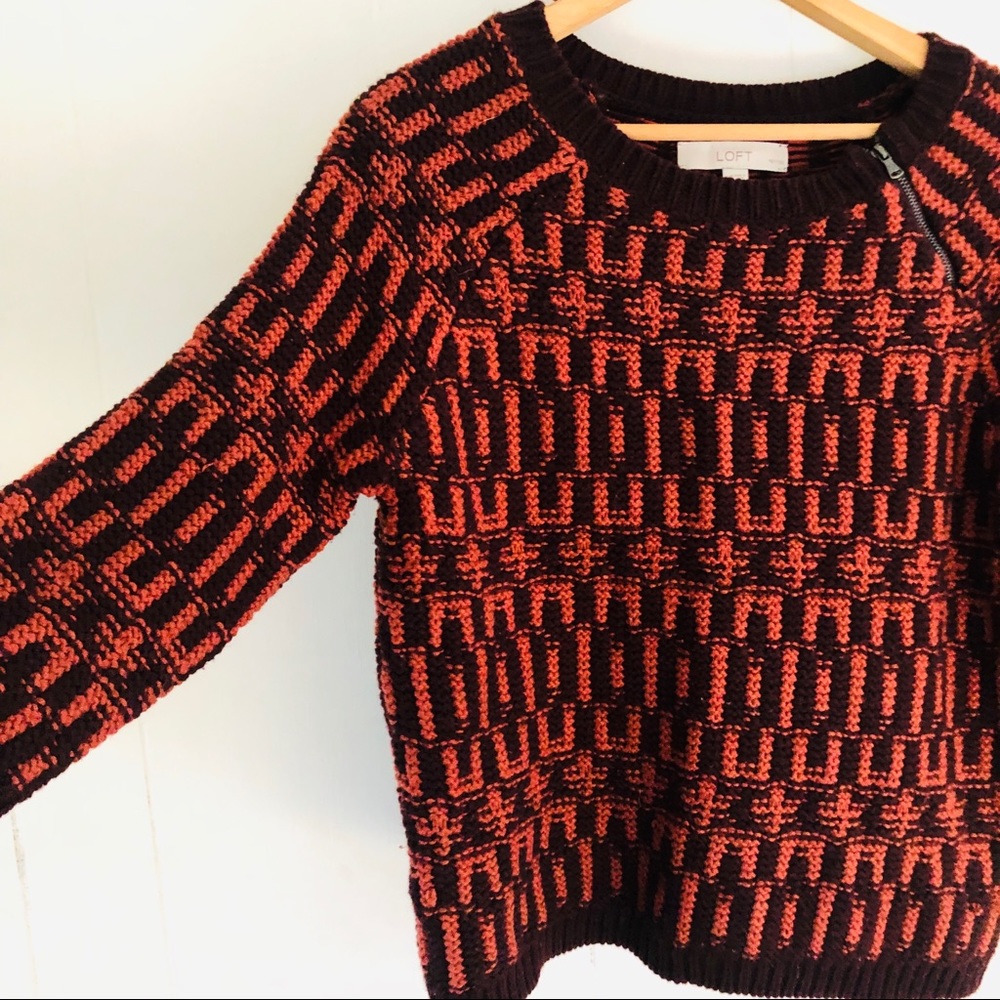 🥀5/$25 Loft Knit Sweater - Picture 4 of 5